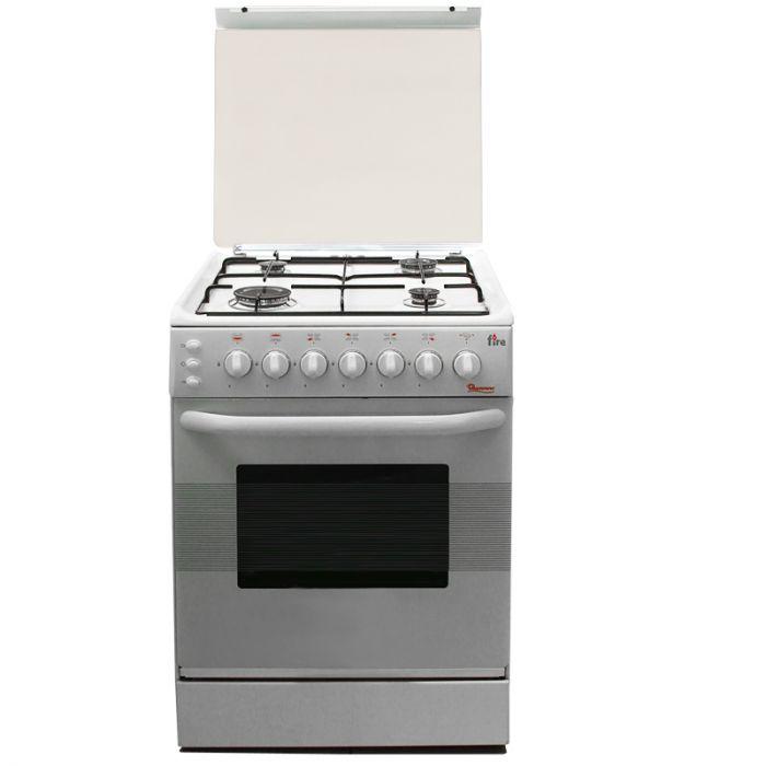 4 GAS 55X55 WHITE COOKER 5692- EB/300 -Ramtons