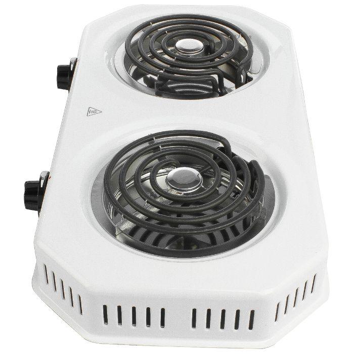 SPIRAL PLATE COOKER 2 BURNER WHITE- RM/253 - Image 3