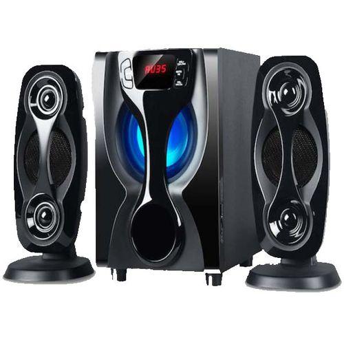 Sayona sht1219bt - 2.1 CH Multimedia Speaker Sub woofer,Bluetooth,usb,fm,5500Watts-pmpo-Black