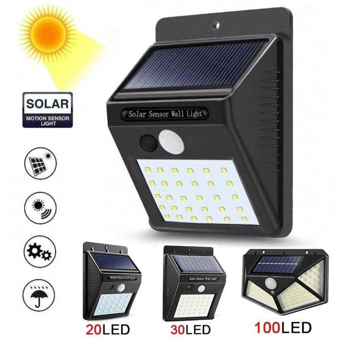 Generic Solar Powered LED Wall Lights Outdoor, TWIN Lights 3+3w Waterproof Solar Powered Motion Sensor Light Wireless Security Lights Outside Wall Lamp For Driveway Patio Garden Path JY-M