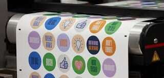 Custom stickers in various shapes and sizes, durable, vibrant, and high-quality for branding, product packaging, events, and personal projects