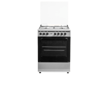 Von Cooker 3 Gas + 1 Hotplate Electric Oven with Fan and Gas Sensor VCF653151FSY