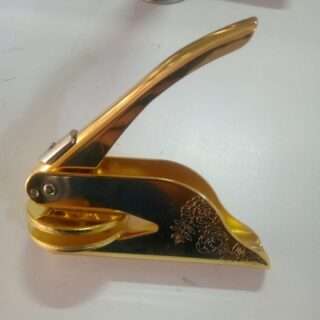 Gold Pocket Seal for secure and durable sealing of documents, envelopes, and packages, providing a premium professional finish