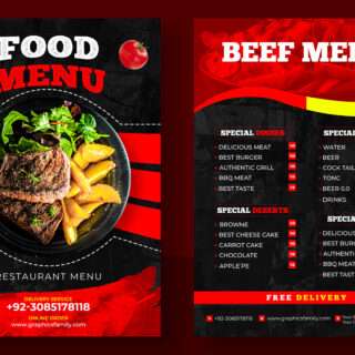 Food Menu Design