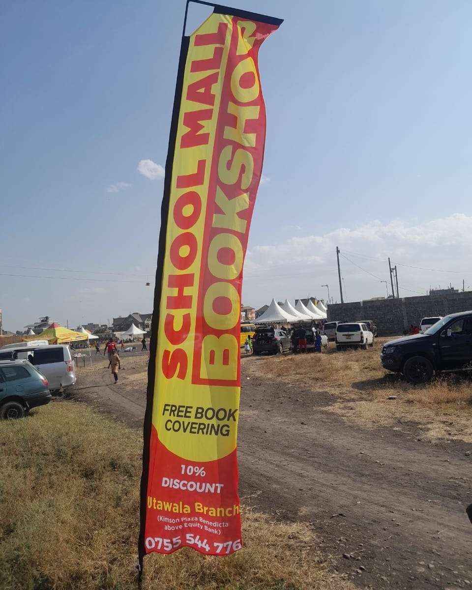 Tear Drop Banner with custom vibrant design, portable, durable, and eye-catching for events, exhibitions, outdoor promotions, and marketing campaigns