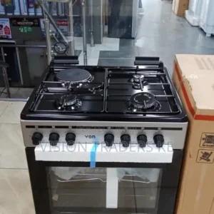 VON Cooker 3gas + 1electric - VCF653131NSY Electric Oven